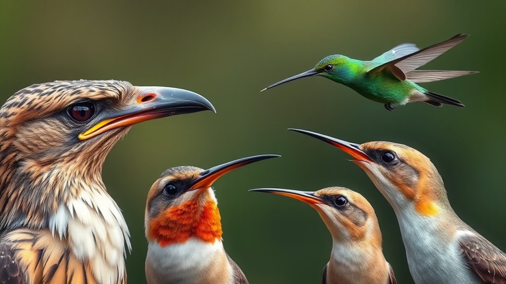 feeding adaptations in organisms