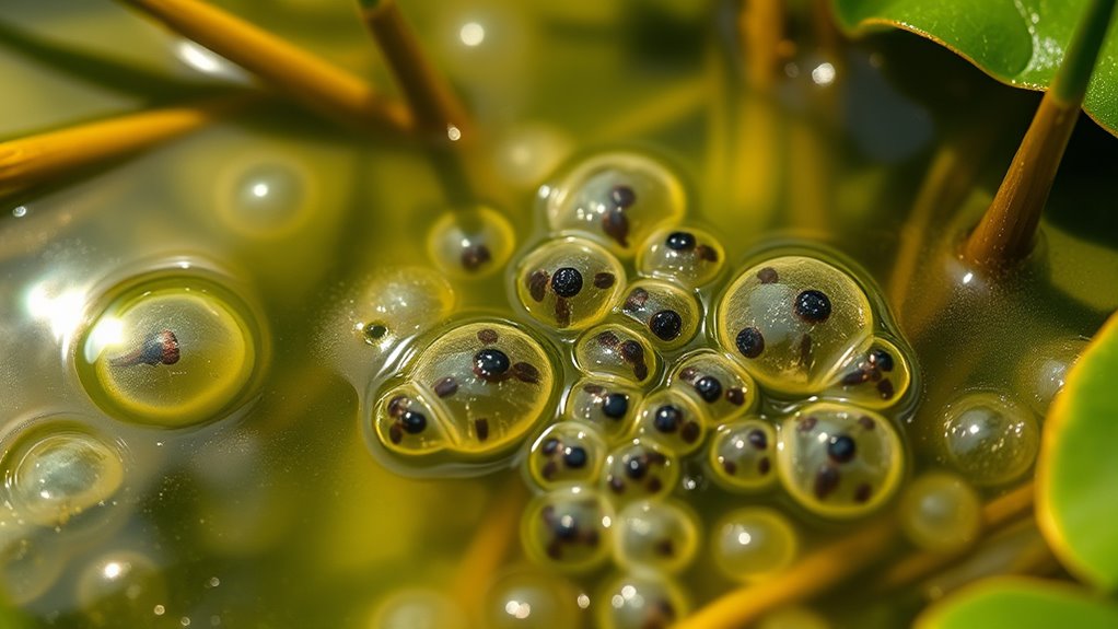 frogspawn initiates life cycle