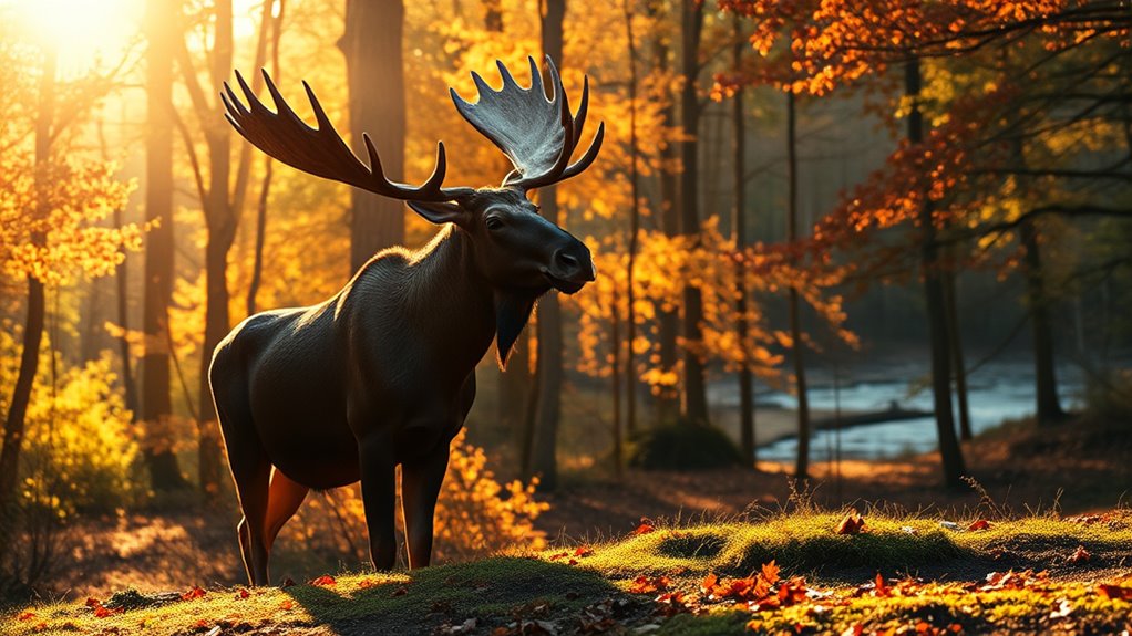 majestic forest dwelling creatures