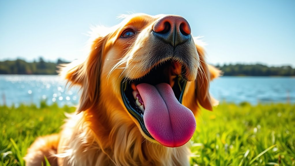 mammals companionship through panting