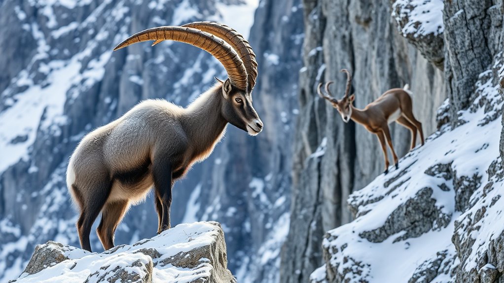 mountain animals physical traits