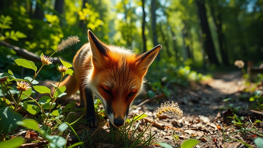 odor influences animal movement