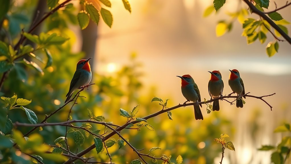 singing behavior and environment