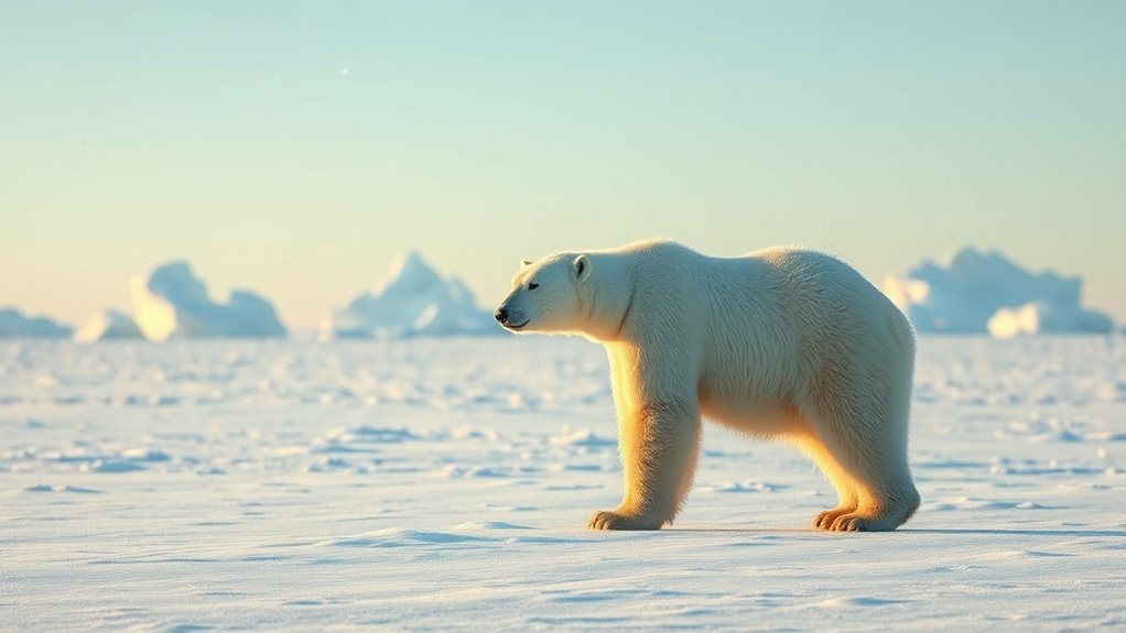solitary arctic apex predators