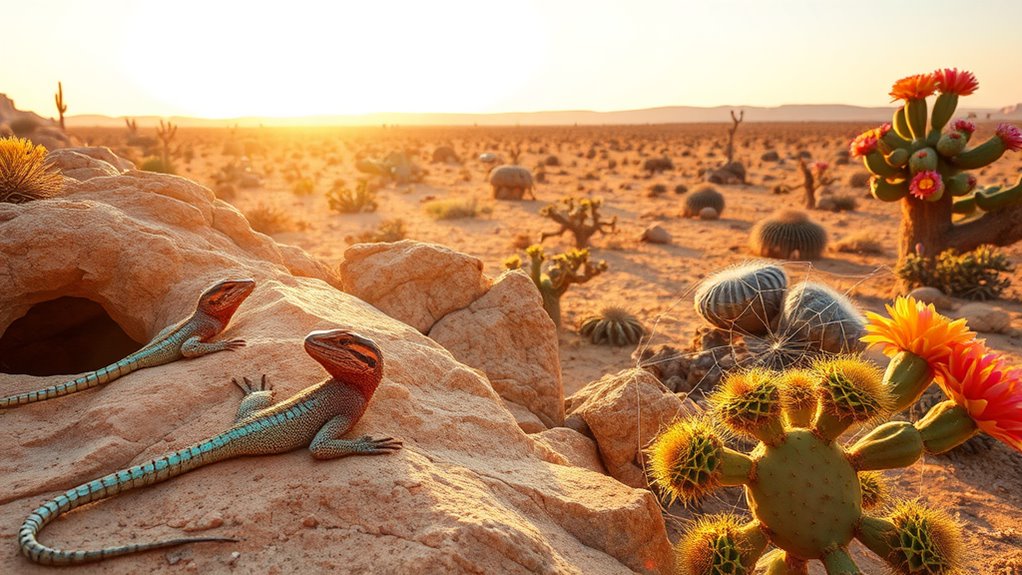 survival tactics in deserts