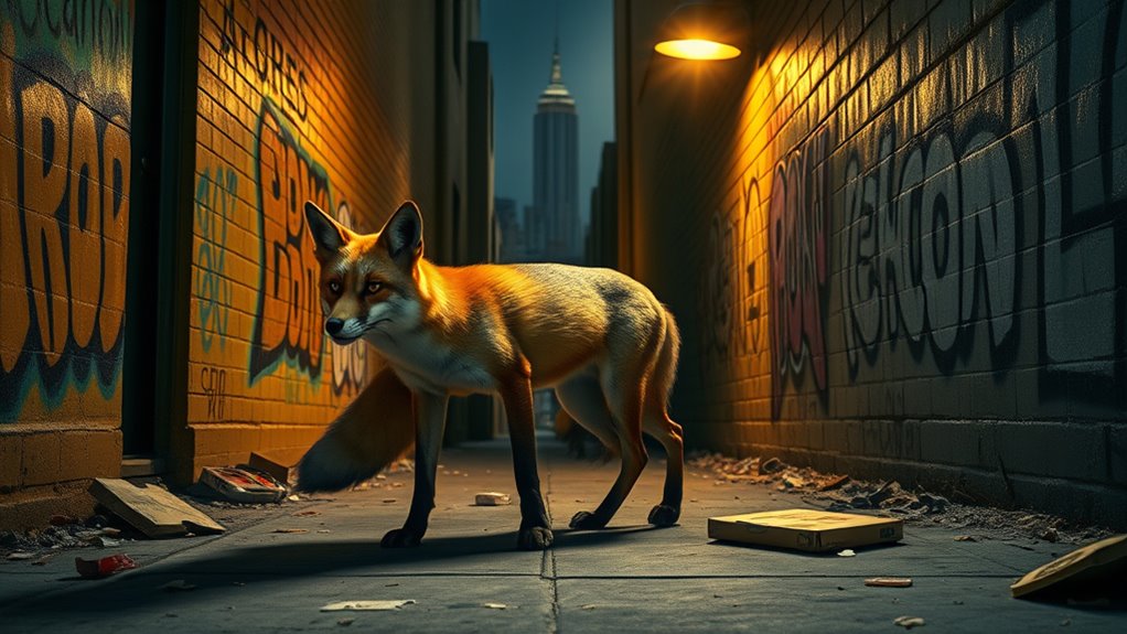 urban wildlife survival tactics
