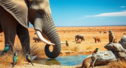 wildlife water seeking strategies