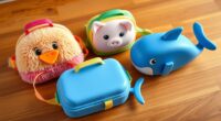 animal themed lunch box collection