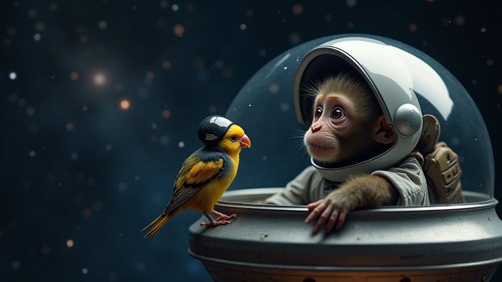animals space missions