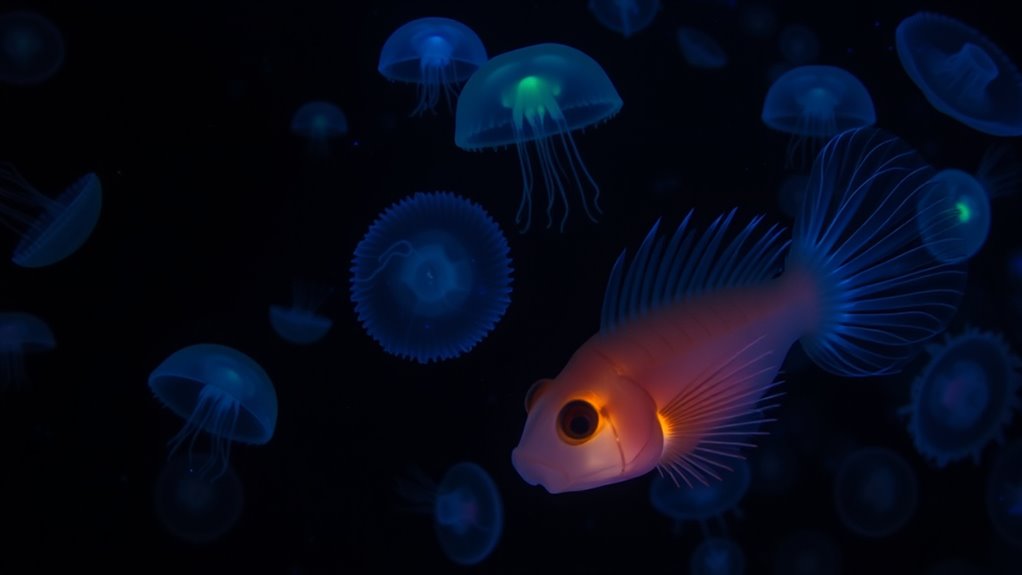 animals use glowing survival strategies