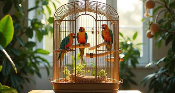 bird cage safety instructions