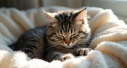 cats knead to comfort