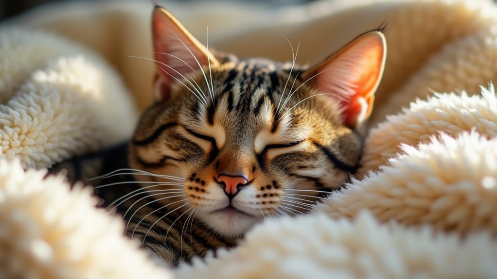 cats produce soothing vibrations