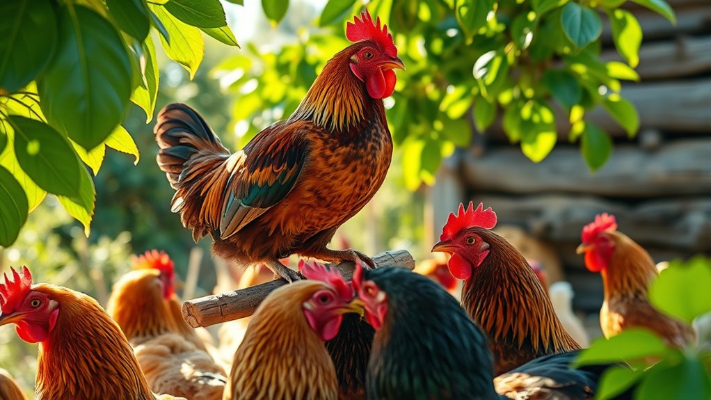 chickens social hierarchy management