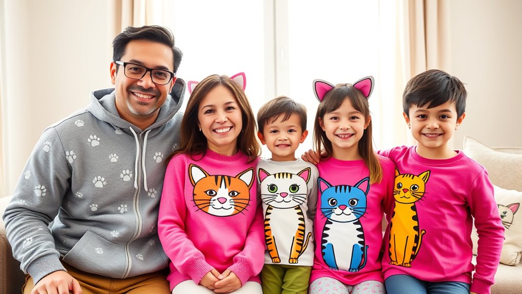 comfortable personalized family apparel