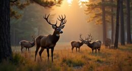 deer aggressive mating behaviors