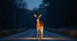 deer freeze in headlights