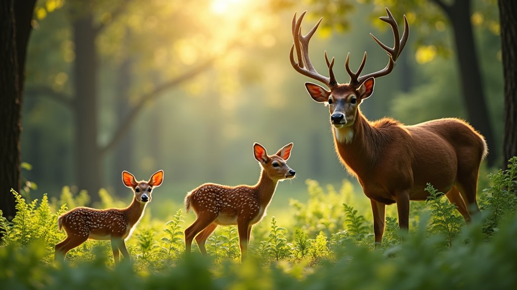 deer growth through life stages