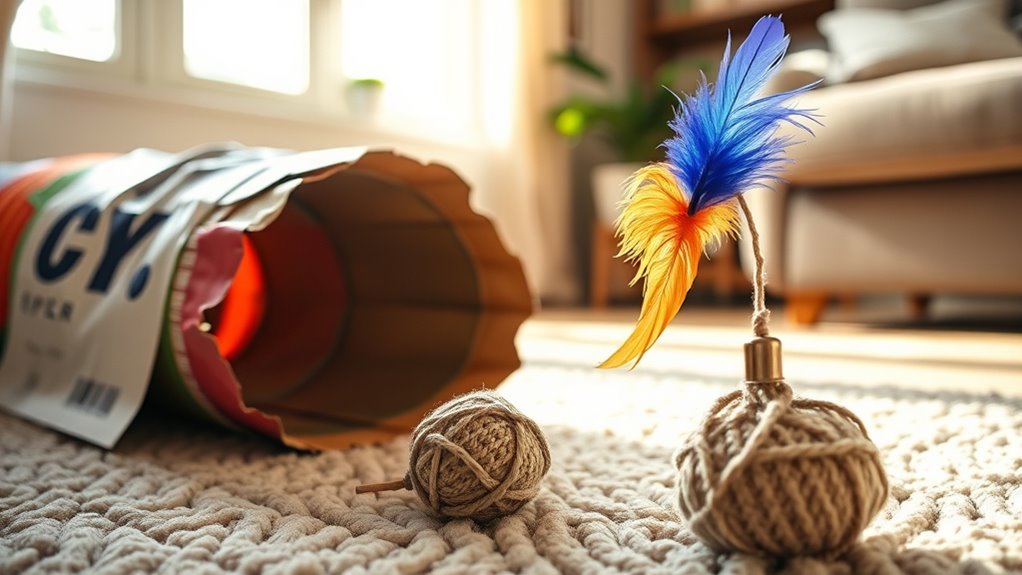 diy cat enrichment activities