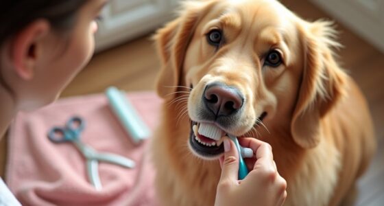 dog dental and coat care