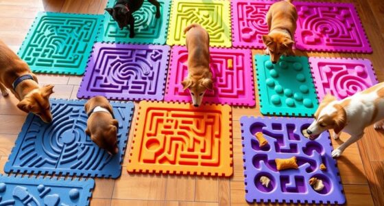 dog treat puzzle mats