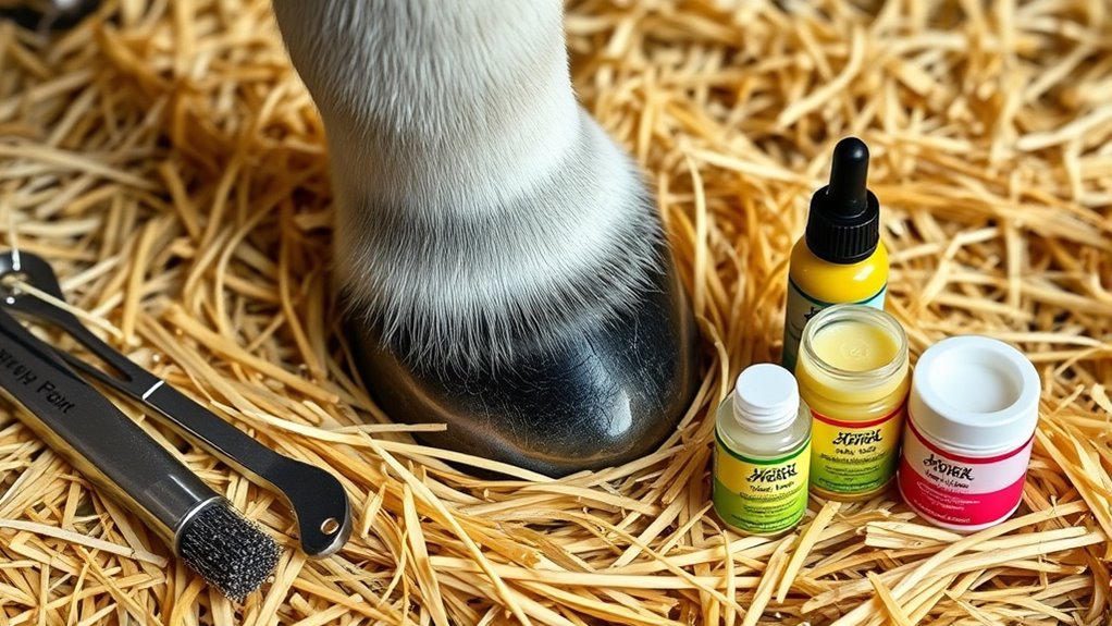 durable compact hoof grooming