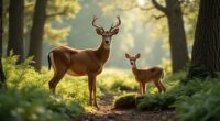 feeding wild deer caution