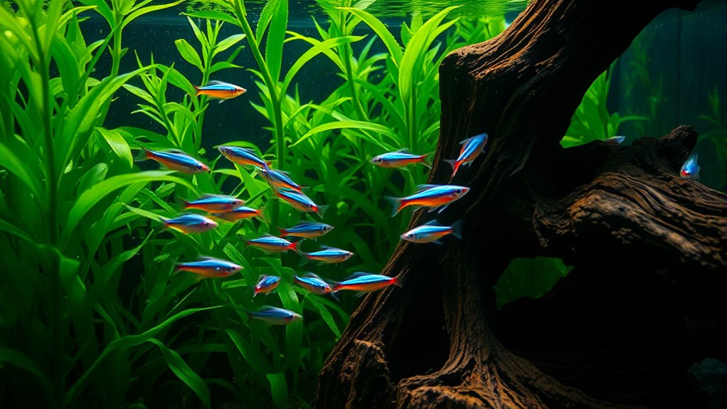 fish behavior and stress