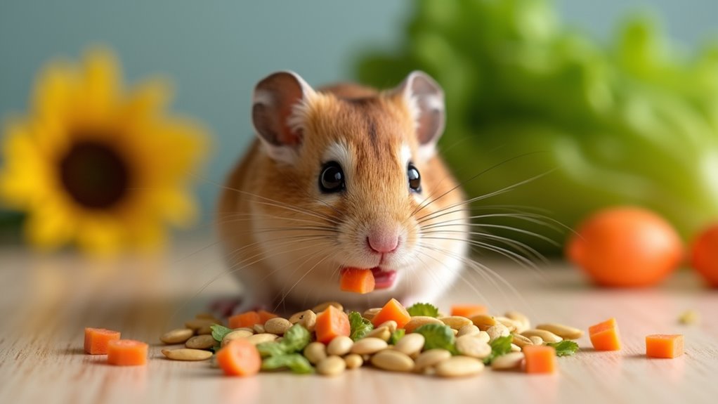 gerbil nutrition and diet