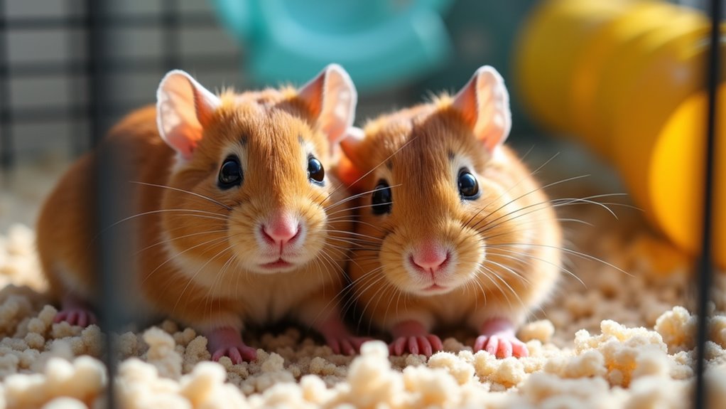 gerbils prefer social companionship