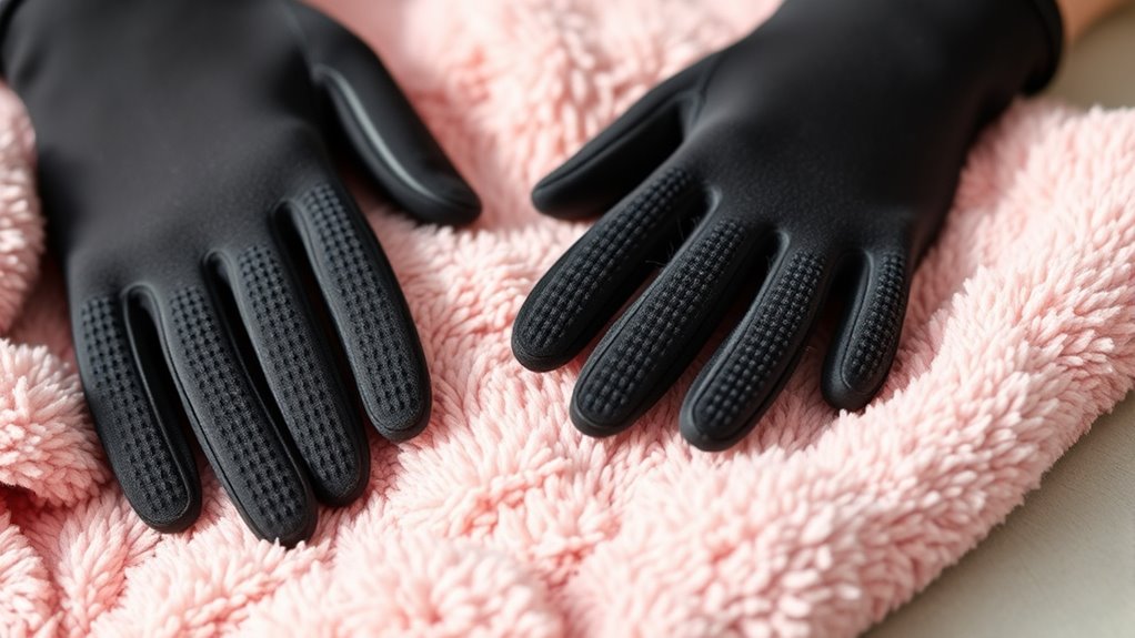 grooming glove selection factors