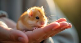 handle bond tame hamster