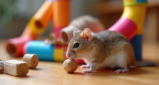 homemade gerbil play structures