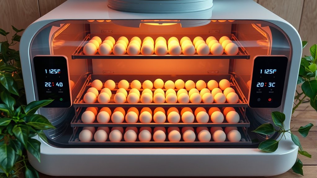incubator capacity and controls