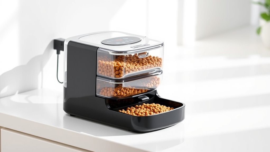 key automatic feeder features