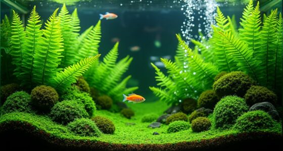 live plants enhance fish tanks