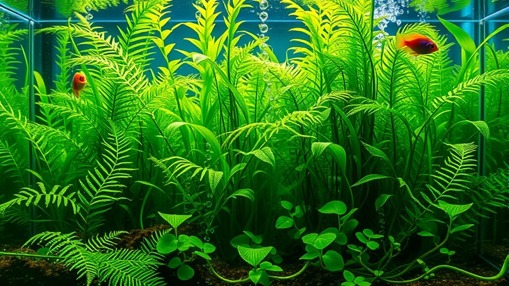 live plants promote natural behaviors
