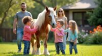 mini horses as family pets