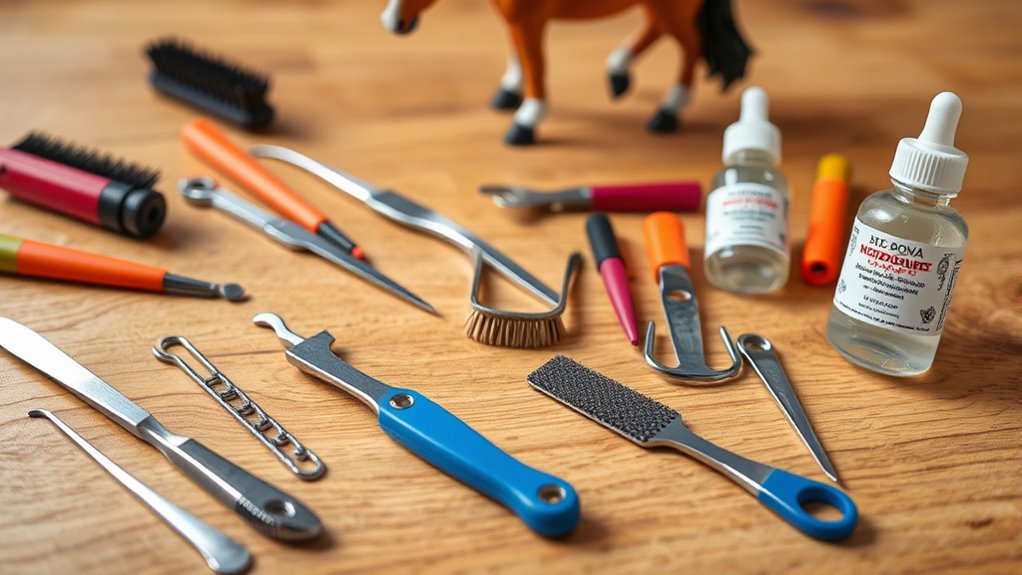 miniature horse hoof care