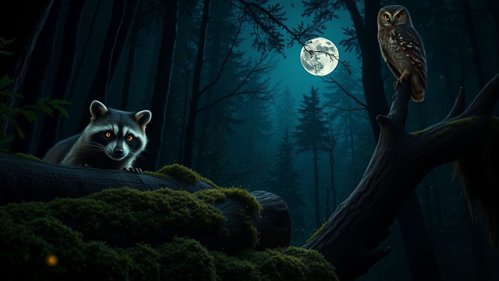 nighttime animal survival strategies