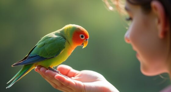 pet bird taming techniques