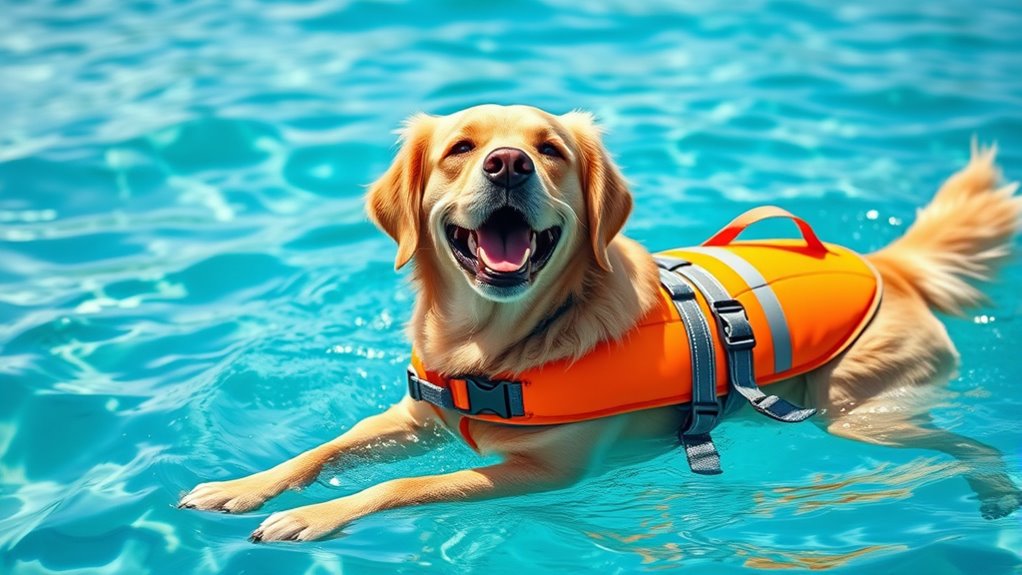 properly fitting durable visible life jackets