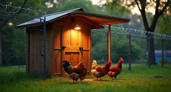 secure coop from predators