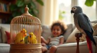 selecting suitable family birds