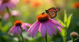 support bees and butterflies