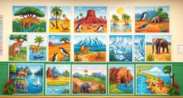 top animal habitat educational posters