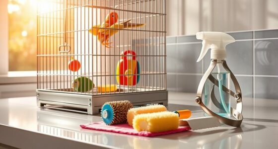 top bird cage cleaning kits