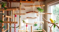 top bird perches and ladders