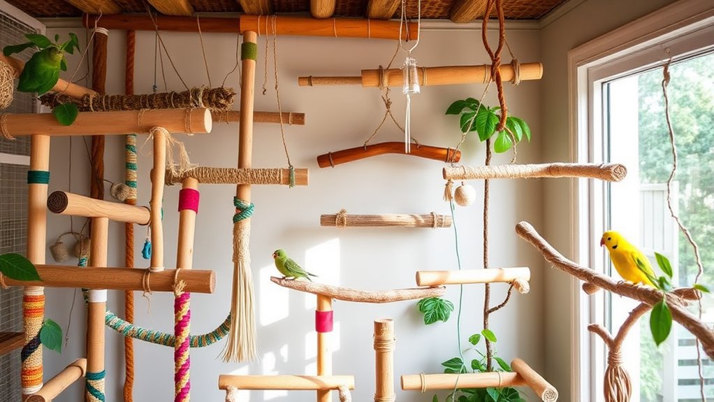 top bird perches and ladders