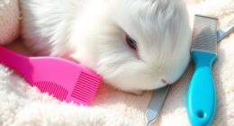 top bunny grooming combs